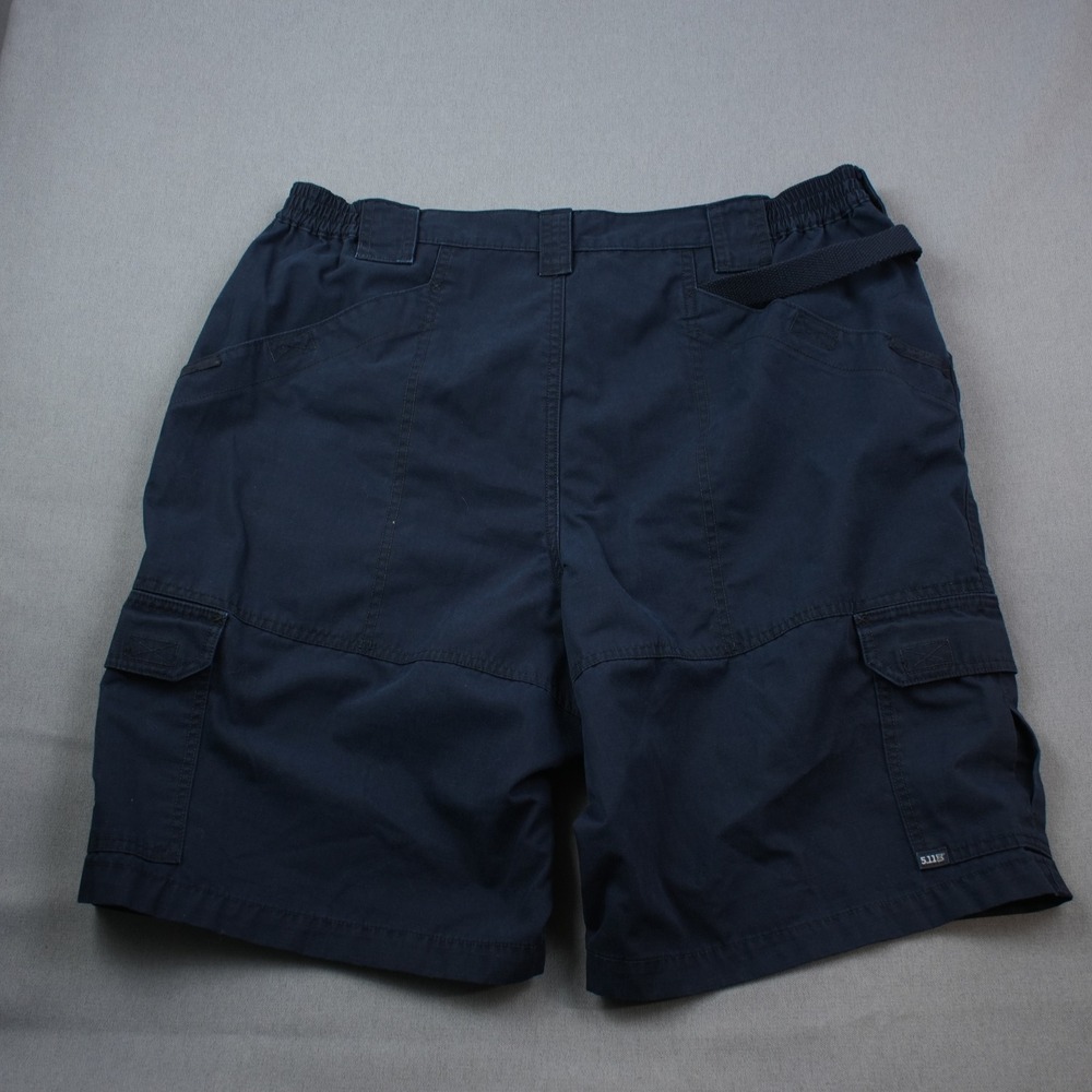 5.11 Tactical Taclite Pro Ripstop 73308 Shorts Mens Blue Cotton Blend Cargo 40 - Picture 3 of 9